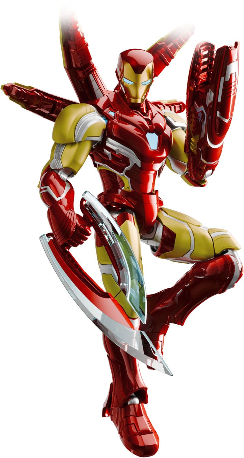 

Doyusha Marvel Infinity Saga Champion Class Series Iron Man Mark 85 Plastic Approximately 135mm Tall Model,