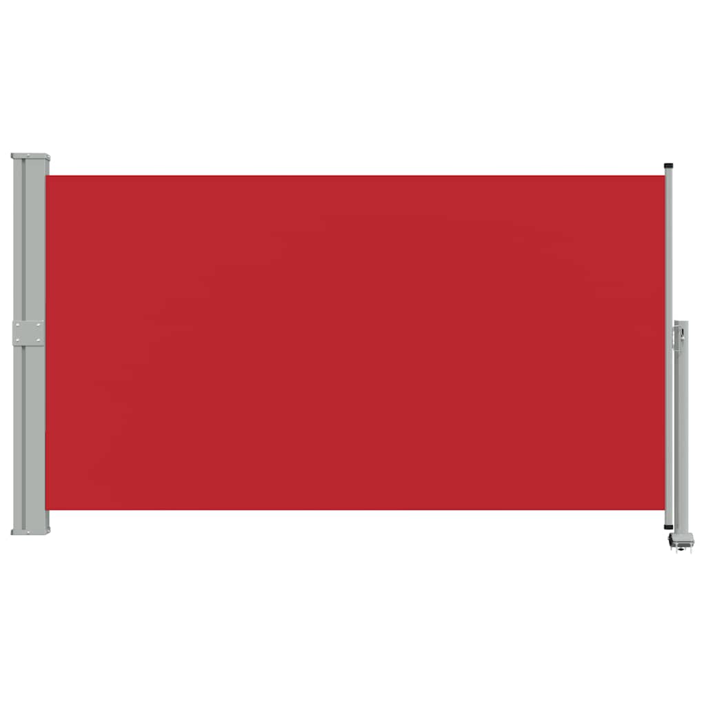 Retractable Side Awning 140 X 300 Cm Red