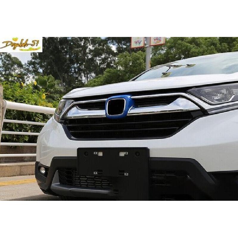 For Honda CRV CR-V  ABS Blue Exterior Front  Frame Cover Trim 2017-19 New