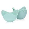FIFFIG 4-piece Silicone Egg Poaching Mold Set DUKA