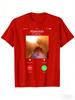 Adult and Children Simulate Mobile Phone Call Interface Quirky Hamster Meme Cotton Tshirt Workaholic Stressrelief Outfit
