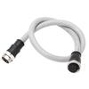 0.5m Backbone Cable 7 8in Thread 5pin Male to Female Connector Waterproof Universal for Motor Rail Transit