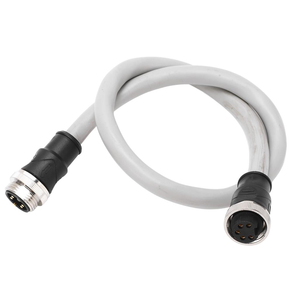 0.5m Backbone Cable 7 8in Thread 5pin Male to Female Connector Waterproof Universal for Motor Rail Transit