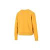 Puma Color Block Logo Printed Sports Crewneck Sweatshirt Women Sweatshirt Yellow 531382-37