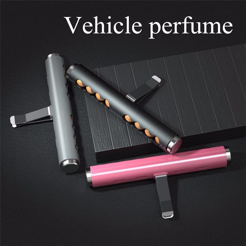 Buy Car Perfume Vents Clip Air Freshener Solid Wood Fragrance Smell