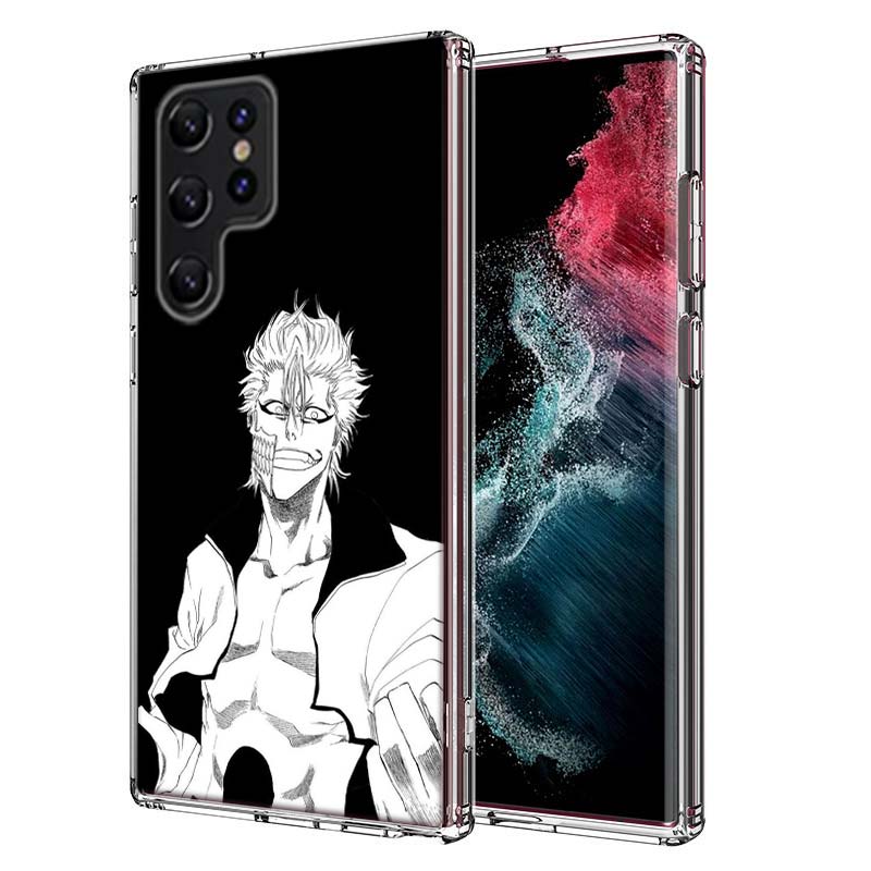 Grimmjow Jaegerjaquez Capa Phone Case For Samsung S26 Ultra S25 Edge Galaxy S23 S21 S20 S24 FE S22 S10 Plus Cover Clear TPU Shel
