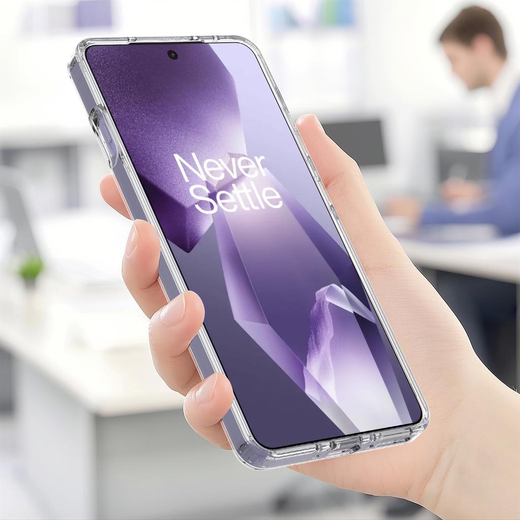 For OnePlus Ace 5 5G/OnePlus Ace 5 Pro 5G/OnePlus 13R 5G Clear Phone Case Compatible with MagSafe TPU+Acrylic Back Cover