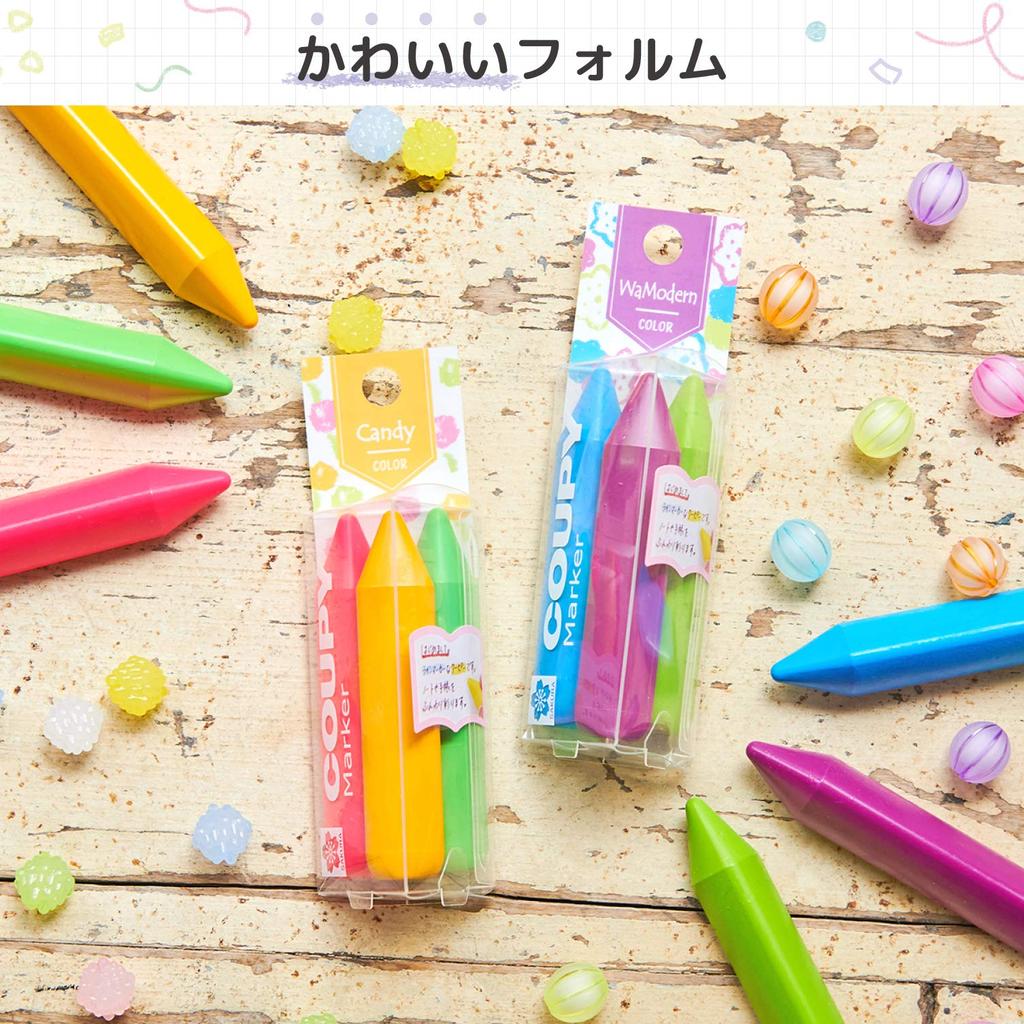 Sakura Crepas Colored Pencil Coupie Marker Japanese Modern Color FYLM-3K
