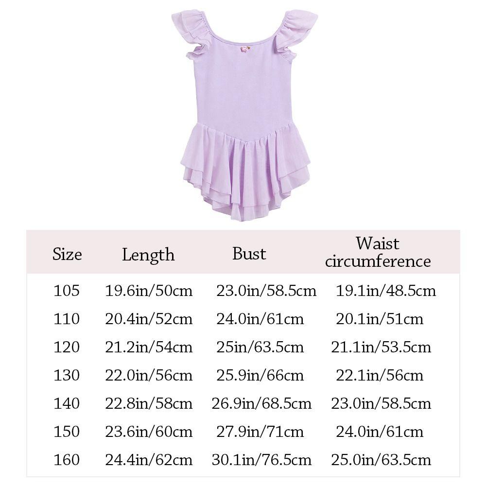 Short Sleeve Gymnastics Leotards Cotton Ballet Bodysuits Fashion Dancewear Kids Girls
