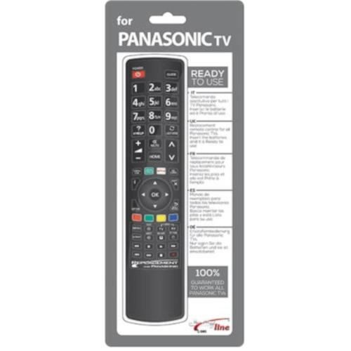 Jollyline dálkový ovladač TV Panasonic černý bateriový