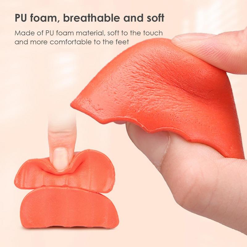 1Pair High Heel Toe Plug Shoe Insert Big Shoes Toe Front Filler Cushion Pain Relief Protector Shoe Accessories