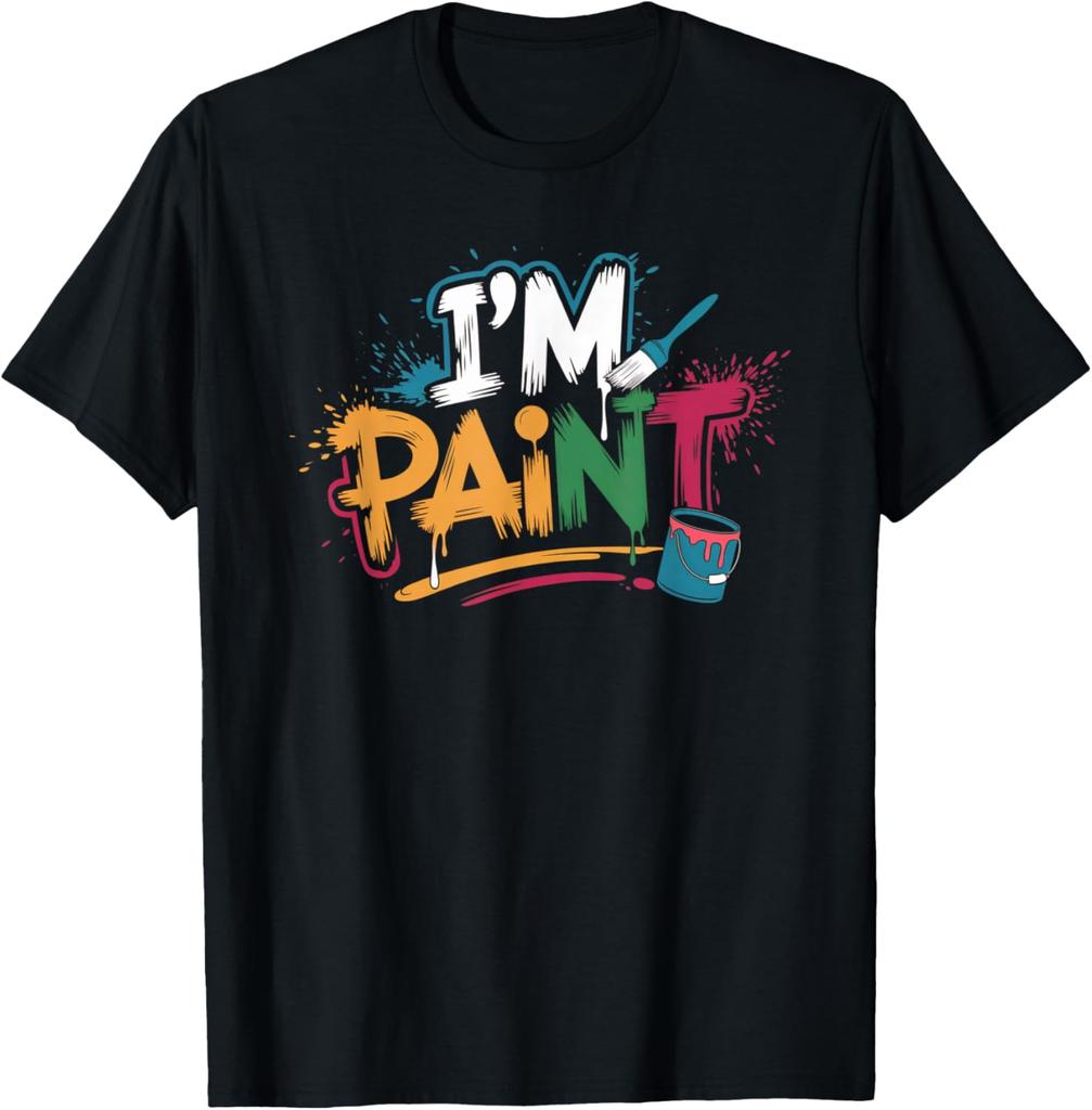 I Heart Love To Finger Paint Im Paint Cute Couples Valentines Day Unisex and Womens Gender Gift Tshirt Harajuku Vintage Top