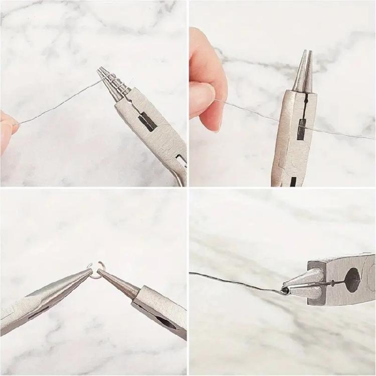 Multipurpose Jewelry Pliers Set Sturdy Iron Tool Set Practical Accessory for Elegant Designs Jewelry Making Work