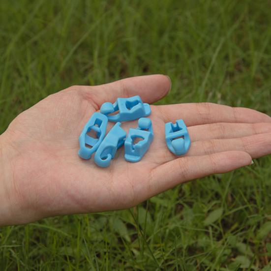 10Pcs Wind Rope Adjustment Buckle Durable Tent Tarp Canopy Shelter Adjuster for Outdoor Camping Hiking