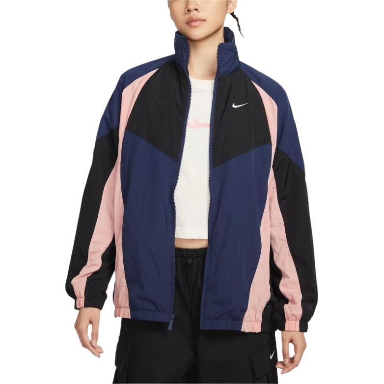 Nike Fashion Versatile Breathable Stand Collar Jacket Women Jackets HV4030410