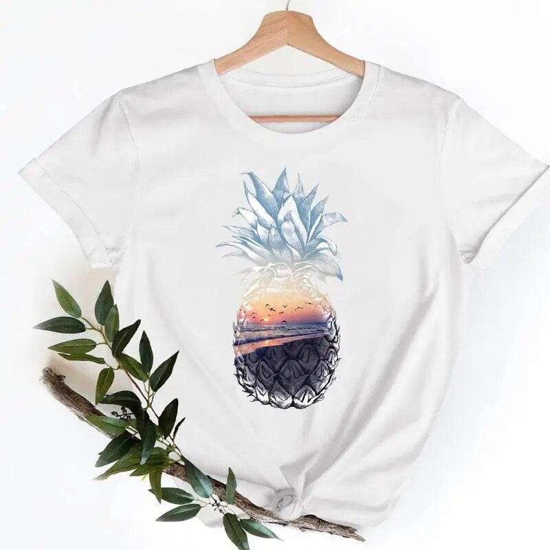 Dámské tričko Oblečení Slon Roztomilé Zvíře Láska Ležérní Móda T Ženy Krátký Rukáv Tričko Top Dámská Grafická Trička