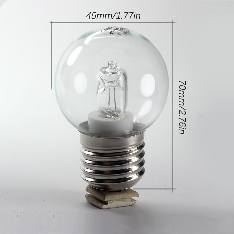 Oven Bulbs110 /220V 500 Degree E27 40W Oven Cooker Lamp Heat Resistant Light Microwave High Temperature For Refrigerator Toaster