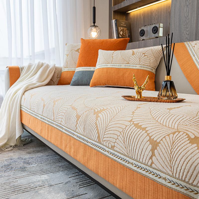 

Chenille Sofa Cushion Non Slip Four Seasons Universal Simple Modern Sofa Cover Soft Comfortable 70*70cm