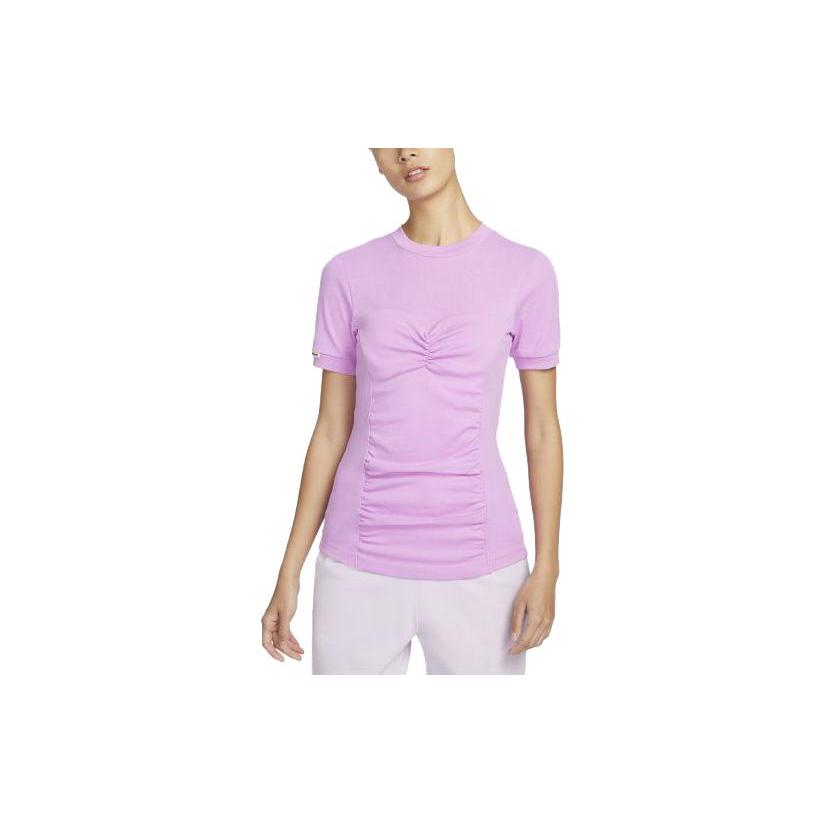 New Nike T Shirts Women's Impact Fuchsia DV8217-532