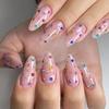 12 Fächer Funkelnde 3D-Nagelkunst-Strasssteine + Werkzeuge 2 mm Brillante Diamant-Nagelanhänger Nageldekoration Maniküre-Zubehör