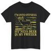 Hunting Im Into Fitness Fit Ness Deer Freezer Kids T Shirt