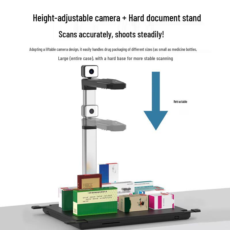 Eloam S910A3 A3 Document Camera with Barcode Scanner CN Plug (adapter Included)