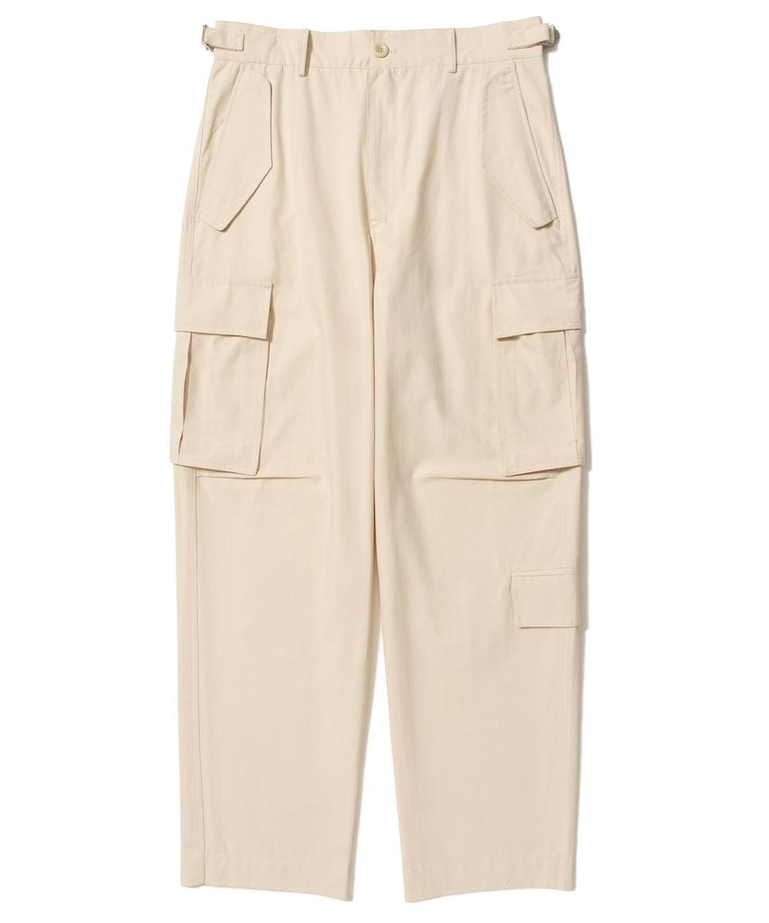 AOTT Flip Pocket Cargo Chino Pants Beige