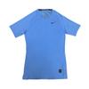 Solid Color Crew Neck Pullover Sports Running Fitness Shirt Men Tops Sky-Blue 863364-488