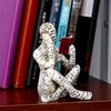 Resin Modern Abstract Aesthetic Sculptures Pulp Reading Women Figurine Aesthetic Sculpture Room Party Desktop Decor Statue