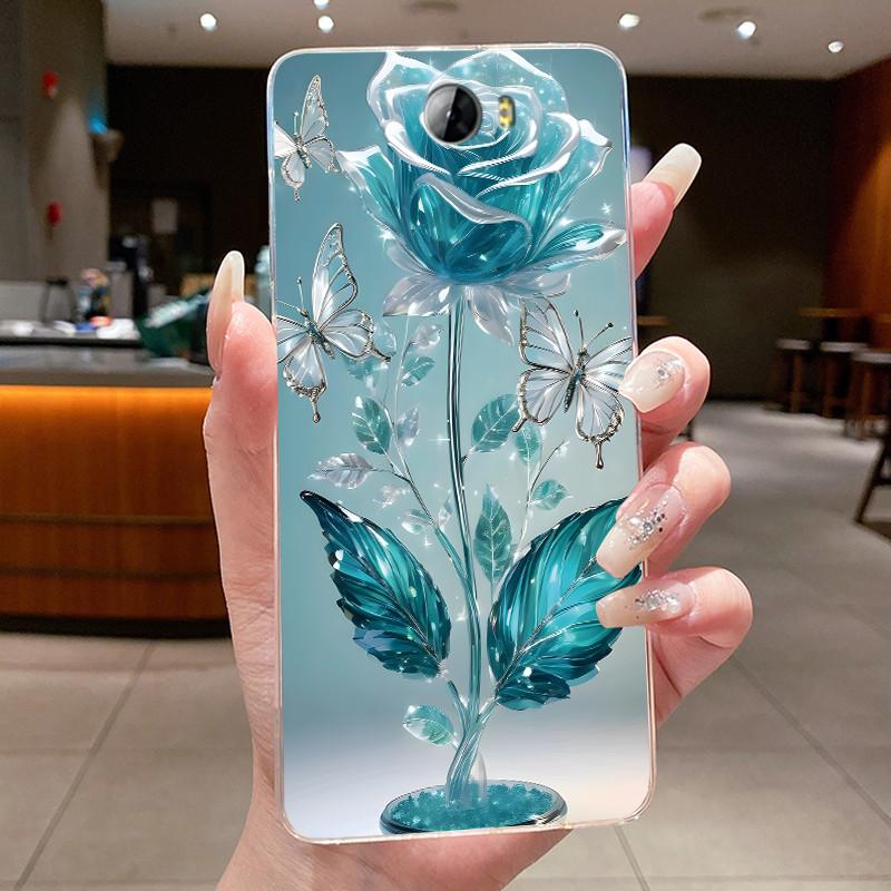 Case For Honor 5A Case Honor5A LYO-L21 Luxury Butterfly Soft TPU Silicone Cover for Huawei Y5 II Y5 2 CUN-U29 CUN-L21 Back Cover