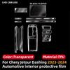For Chery Jetour Dashing 2023 2024 Anti Scratch TPU Dashboard Center Console Media Navigation Protector Film Accessory