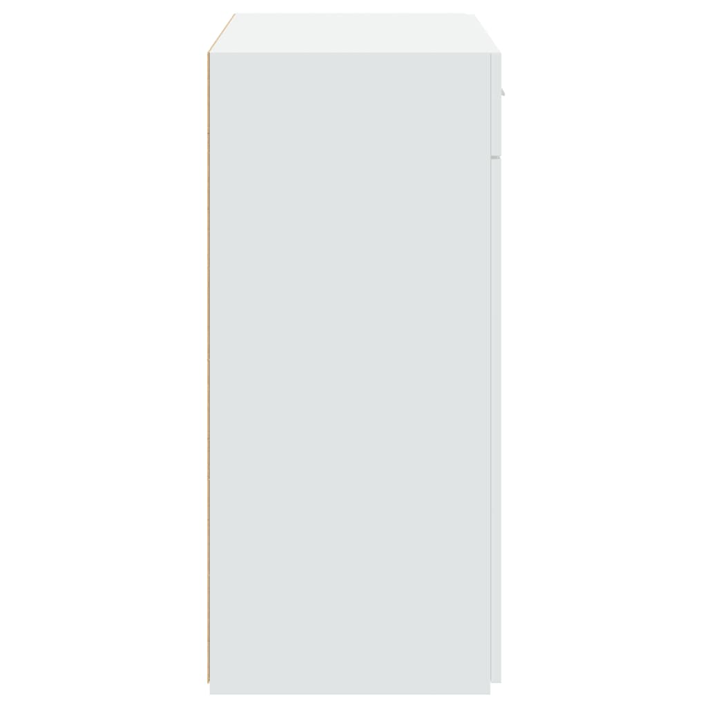 Vidaxl Szafka, Biała, 80X42,5X93 Cm, Materiał Drewnopochodny