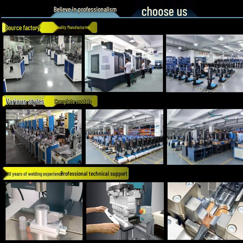 Floor-Standing Luxury Ultrasonic Welding & Cut-off Machine for Plastic & Zinc Alloy