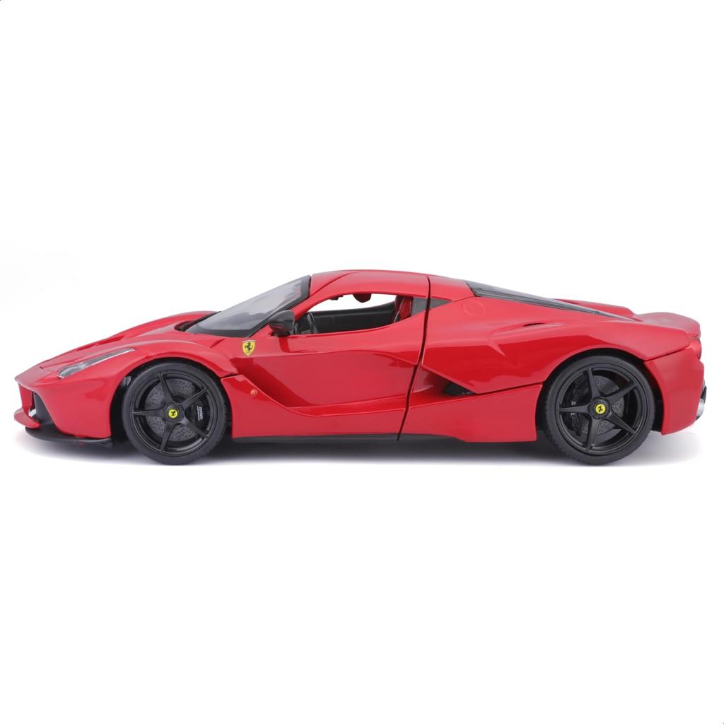 Bburago 1/18 Scale Ferrari LaFerrari Red / Diecast Model Car, Finished Product 18-16001