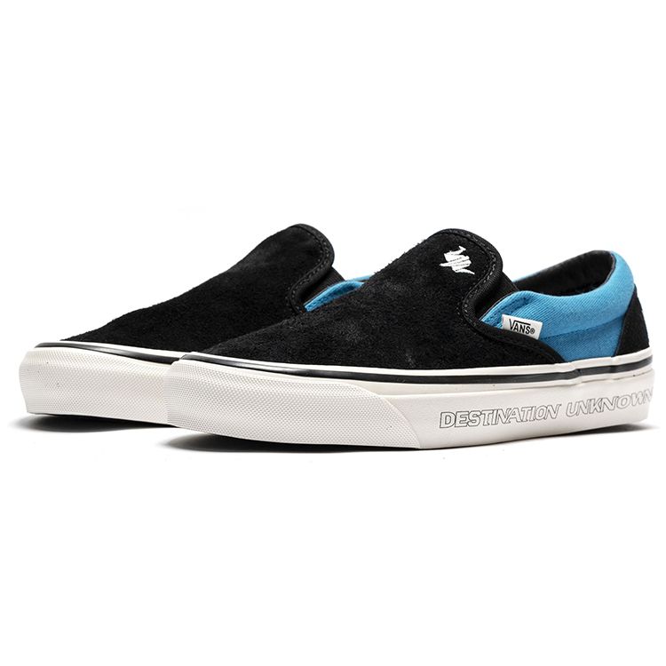 Vans Liberaiders X Classic Slip-On 98 DX Destination Unknown Unisex Sneakers Black Blue VN0A3JEX7MN