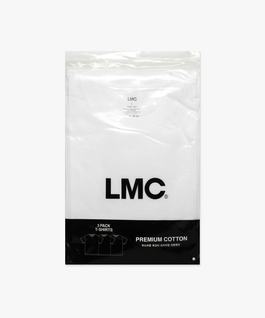 LMC Globe Tee 3Pack White