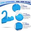 Pool Water Hose Holder 3 Pieces Anti-Slip Tube Support Leak-Proof Swimming Pool Pipe Holders For Indoor Outdoor Garden Farm