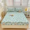 Fitted Sheet Set Cartoon Style Bedsheet Pillowcase Single/Queen Size Bed Cover Home Soft Bed Linen lençol de cama casal