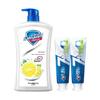 All-in-One Toothpaste & Safeguard Lemon Shower Gel Bundle