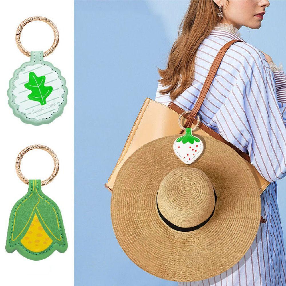 Corn Pu Leather Hat Holder Anti-lost Magnetic Hat Keeper Multi-purpose Magnetic Hat Clip  Travel