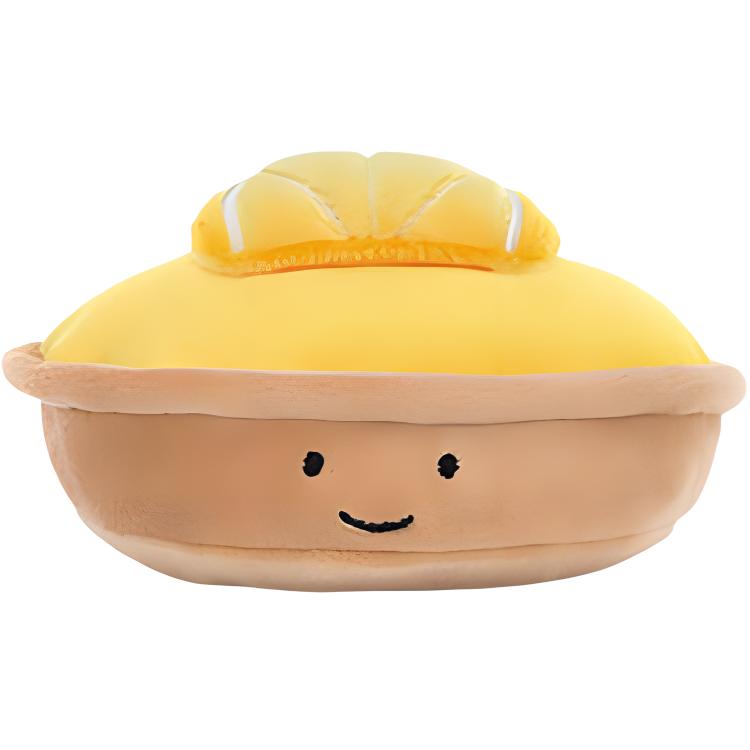 

JELLYCAT Food Delicate French Lemon Pie Companion Yellow Doll Plush Figure 5cm Tall