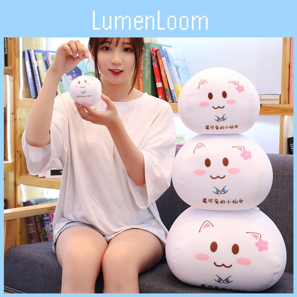 Plush Pop Budding Toy Cartoon Stuffed Doll Cushion Cute Decoration Kids Gift