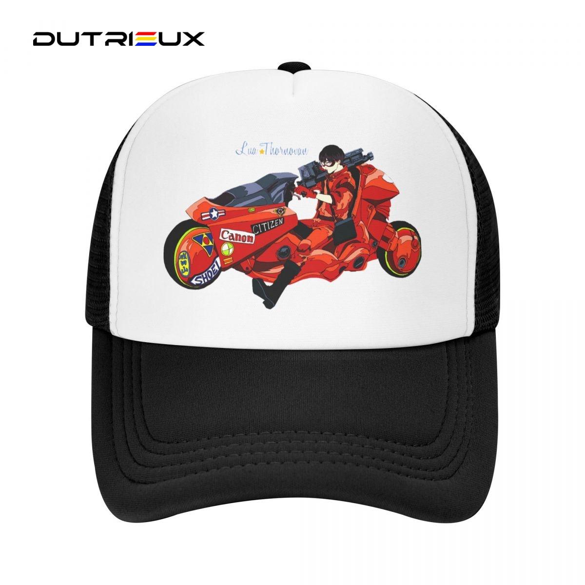 

Akira (5) Casual Plain Mesh Baseball Cap Adjustable Snapback Hats For Women Unisex Dad Trucker Hats