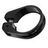 Bike Seat Post Clamp 31.8mm Aluminium Alloy CNC Cutting Ergonomic Hollow Design   Seatpost Clamp