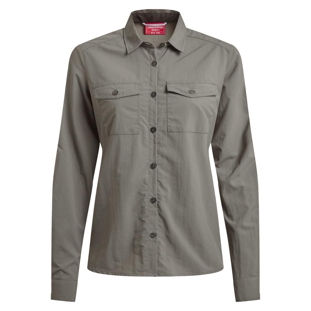 CRAGHOPPERS Womens/Ladies Loukkos Nosilife Long-Sleeved Shirt
