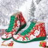 Comfortable Short Shoes Printing Flat Christmas Toe Women Zipper Round Retro Booties Womens Short Heeled Boots for Women Size 11