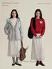 Moonlight Lover French Retro Velvet Lace Layered Women's Winter Skirt N859C