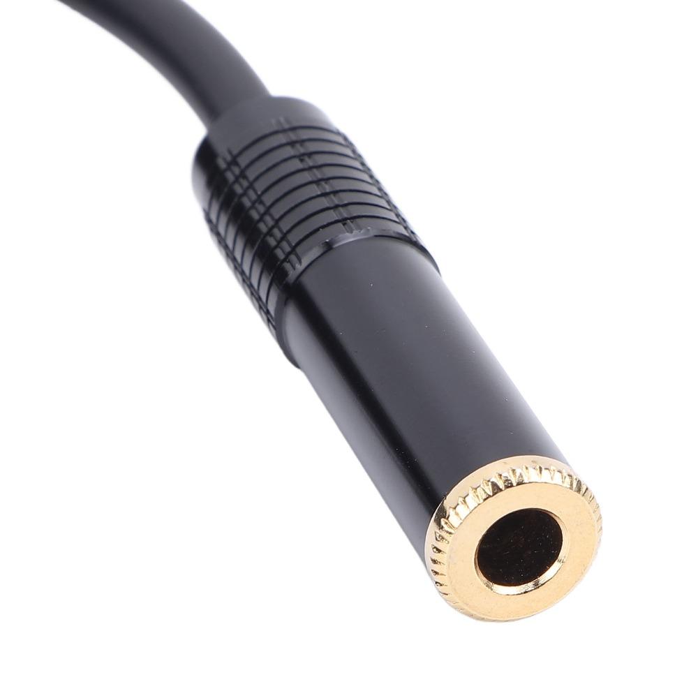 Gold Plated 3Pin XLR Male To Dual 6.35mm Female XLR Male To Dual 1/4inch Microphone Cable  Mixer