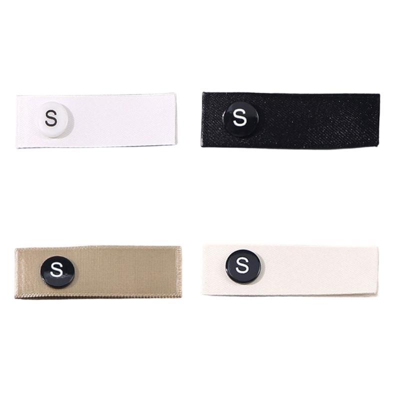 Sizes Change Accessory For Clothing Removable Washable Satins Fabric Label For Sewing And Fashion Designs