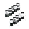 10 Pcs Golf Ferrules Golf Iron Grip for 0.370 Tip Irons Shaft Sleeve Adapter Ferrule Golf Iron Club Ferrules Replacement Parts